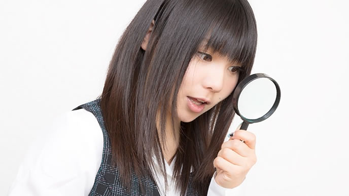 新発見をした女性