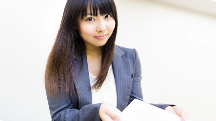 仕事のできる女性