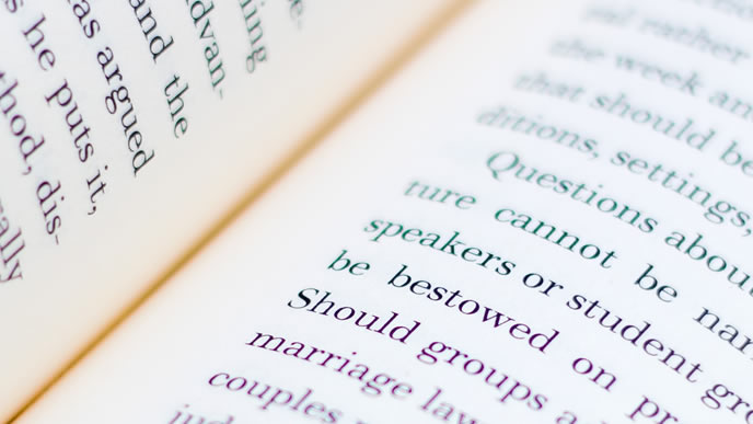古い英語の書物