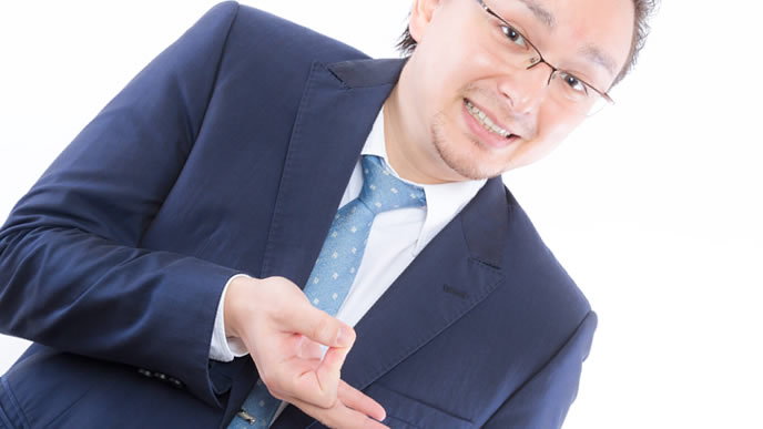 悪いことがバレると思い焦る男性