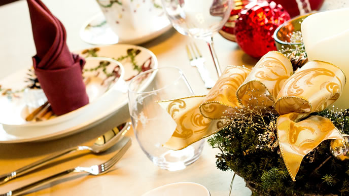 自分へのご褒美のリッチなディナー