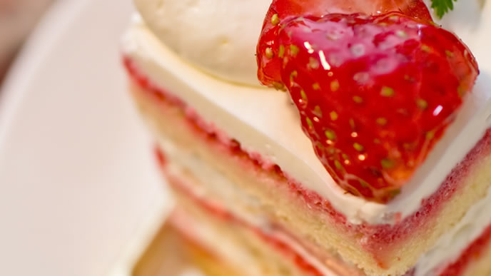 美味しそうなショートケーキ