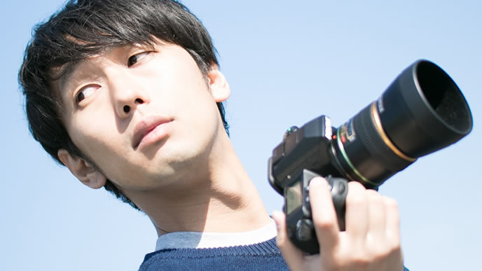 コミュニケーションが苦手なカメラマン