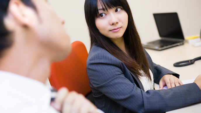 仕事だと割り切り全てを受け入れた女性