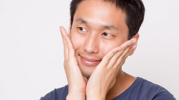 素はちょっとオネエ系な男性