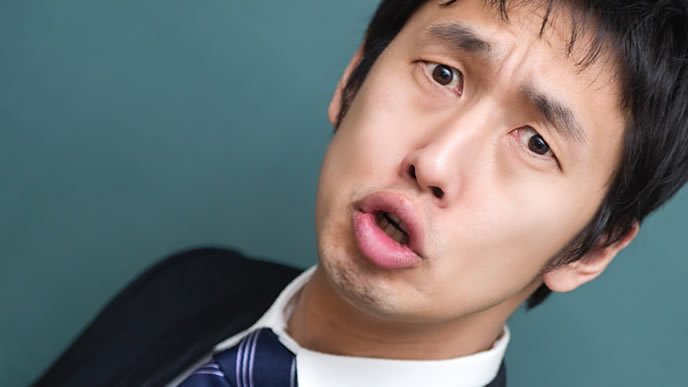 オーバーリアクションの先生