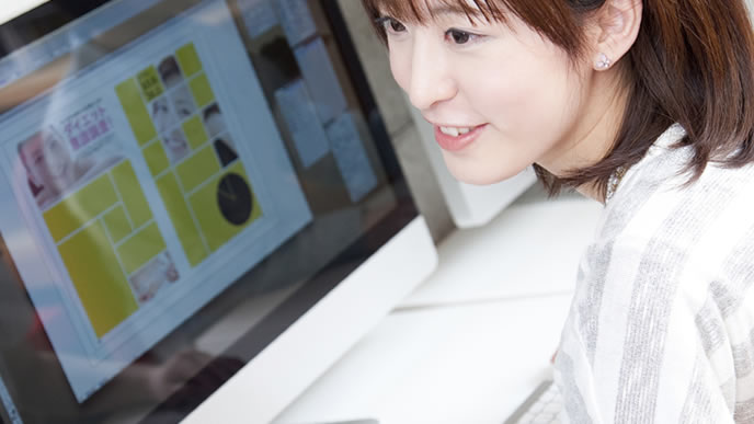 夢だったクリエイター職についた女性