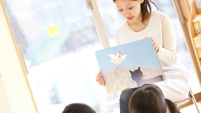 男性人気NO.1の保育士の女性