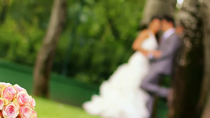 将来に見据える結婚風景