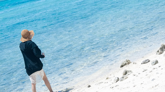 プライベートを重視する女性