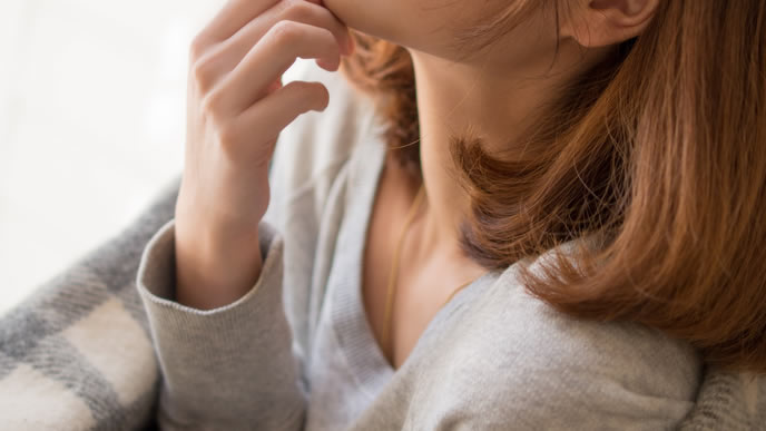 自分の価値観を再確認する女性