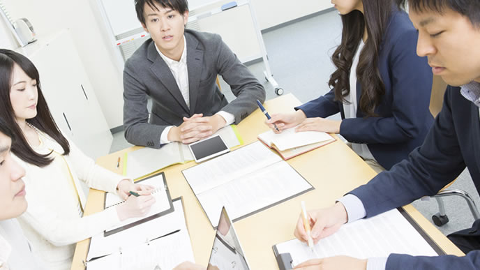 個性的な社内の人脈