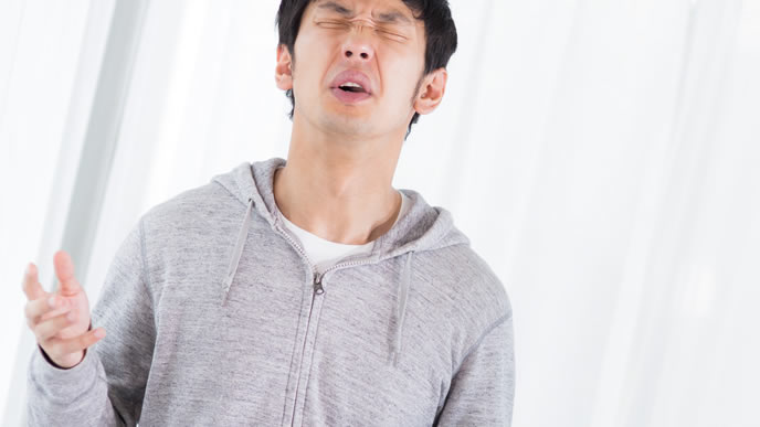 挫折経験をバネにして飛躍する男性