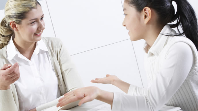 外資系企業の社内の打ち合わせ