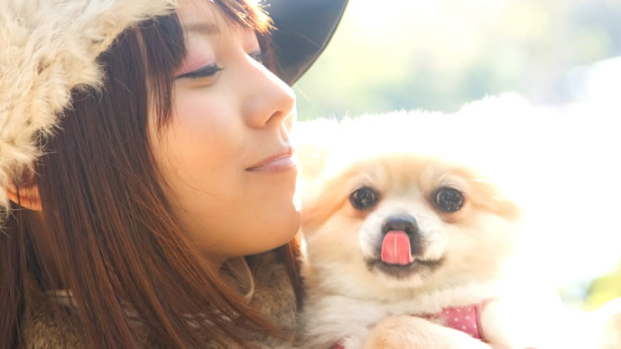 充実した生活をおくる女性