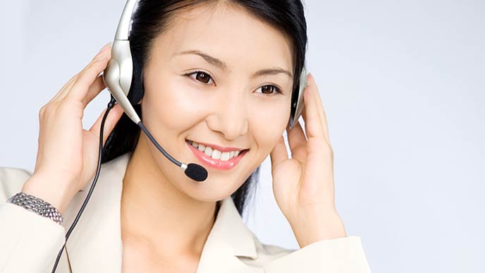 笑顔のスーパーバイザー