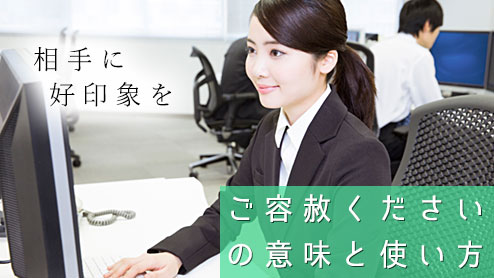 「ご容赦ください」の意味・相手に分かってもらえる使い方