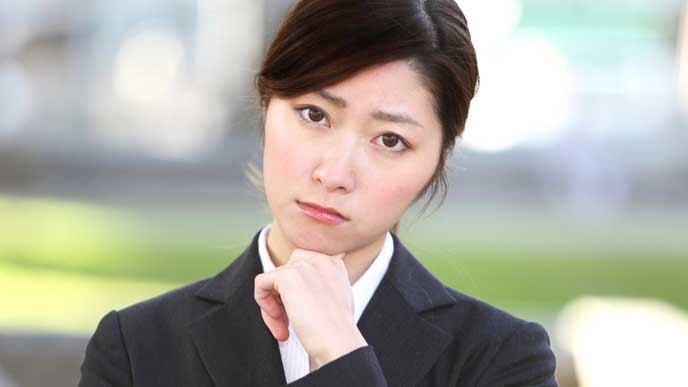 考えるOL