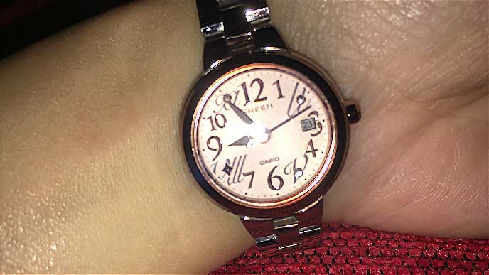 CASIO SHEEN 007A150Dの腕時計