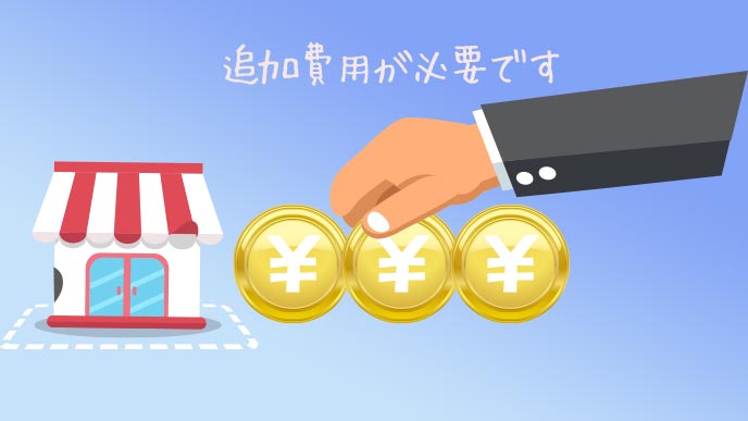 追加費用の発生