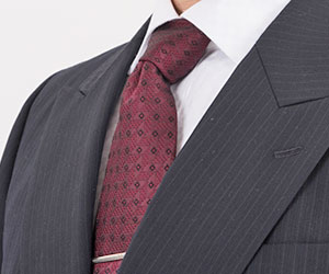 小紋柄のネクタイ