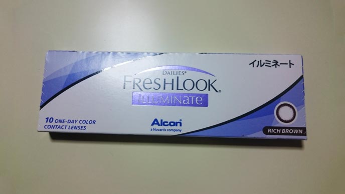 フォーカスデイリーズイルミネートのリッチブラウン