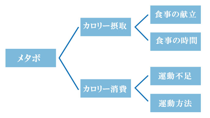 メタボのロジックツリー