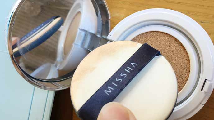 ミシャのクッションファンデーションのマットNo.23