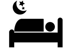 睡眠のピクトグラム