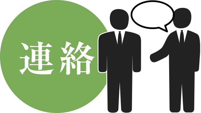 連絡とは