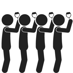 仕事の延長で飲むイメージ