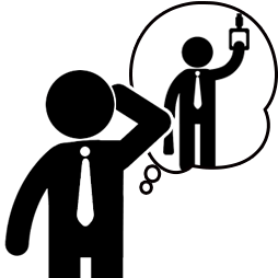 明日も仕事があるのでと言って退席する人のイメージ