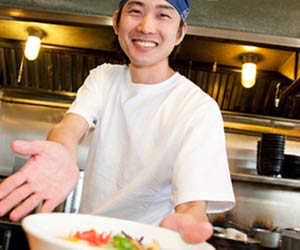 アルバイトの男性