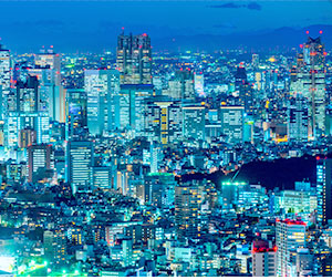 都会ののシティスケープ