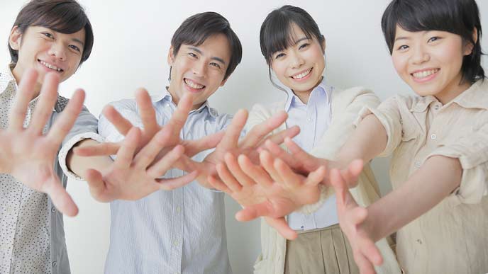 色んな部署の人と交流