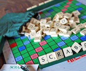 ボードゲームのスクランブル