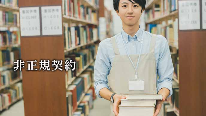 非正規の図書館司書