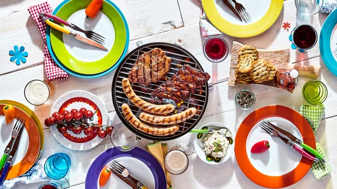 バーベキューパーティのイメージ