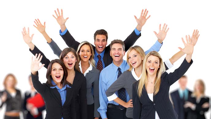 ハッピー職場のハッピーな人たち