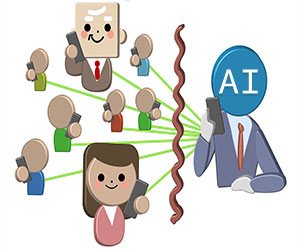電話対応を行うAI