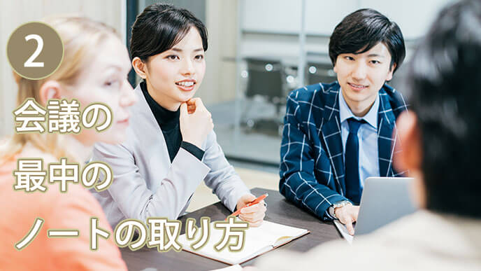 会議最中の様子